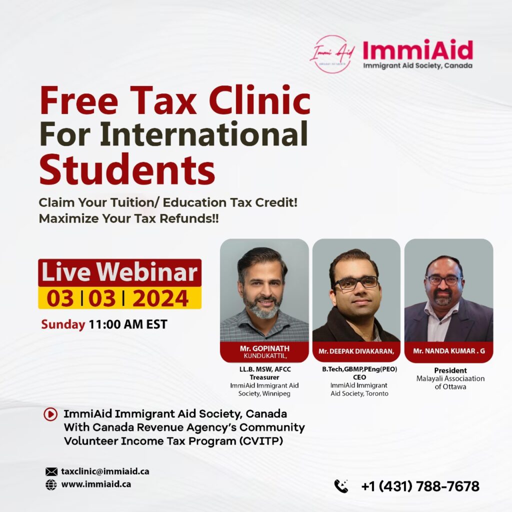 Free Webinar Tax Clinic